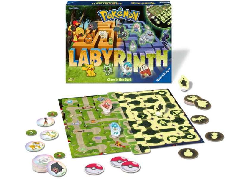 Pokemon Labyrinth Glow in the Dark